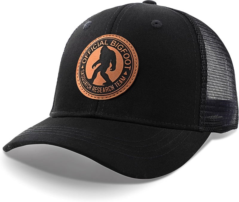 Kitcmat Store Mesh Bigfoot Hat for Men - Snapback Sasquatch Cap Adjustable Hunting & Hiking Hat Breathable Outdoor Gear - Image 1